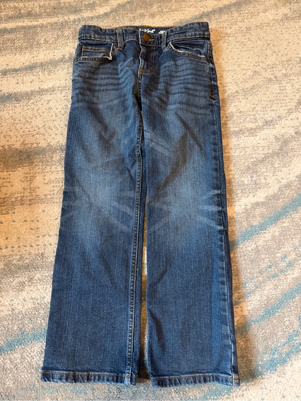 Cat & Jack Size 8 Blue Bootcut Jeans